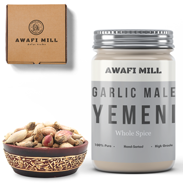 Awafi Mill Garlic Male Yemeni yemen Allium 100gm